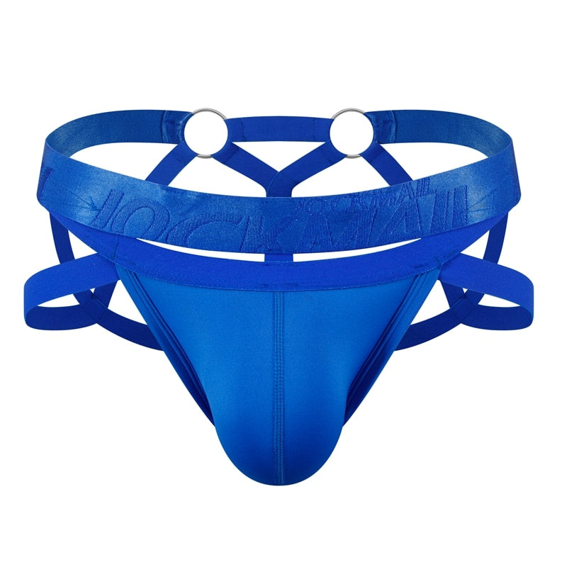 Spectrum Strapped Jock Thong (10 Colors) | dmunderwear detail image 7