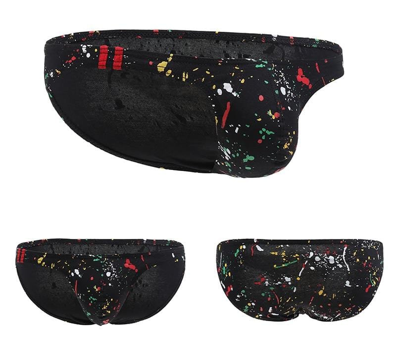 Splat Bikini Briefs | dmunderwear detail image 13