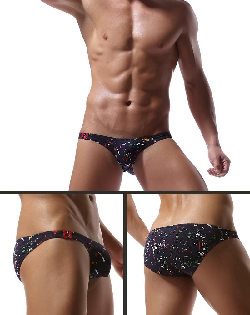 Splat Bikini Briefs | dmunderwear detail image 6