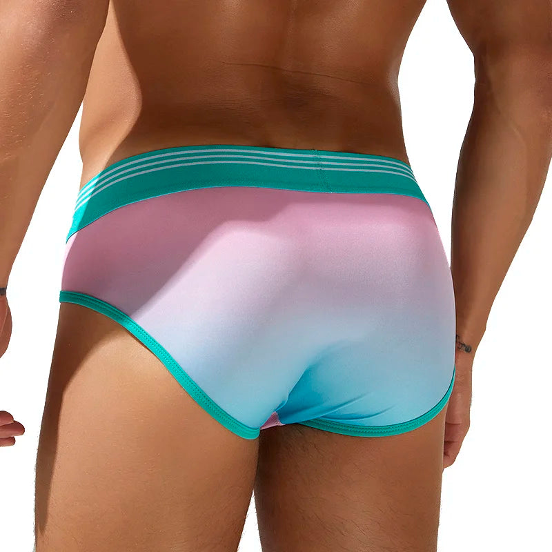 Summer Gradient Briefs | dmunderwear detail image 6