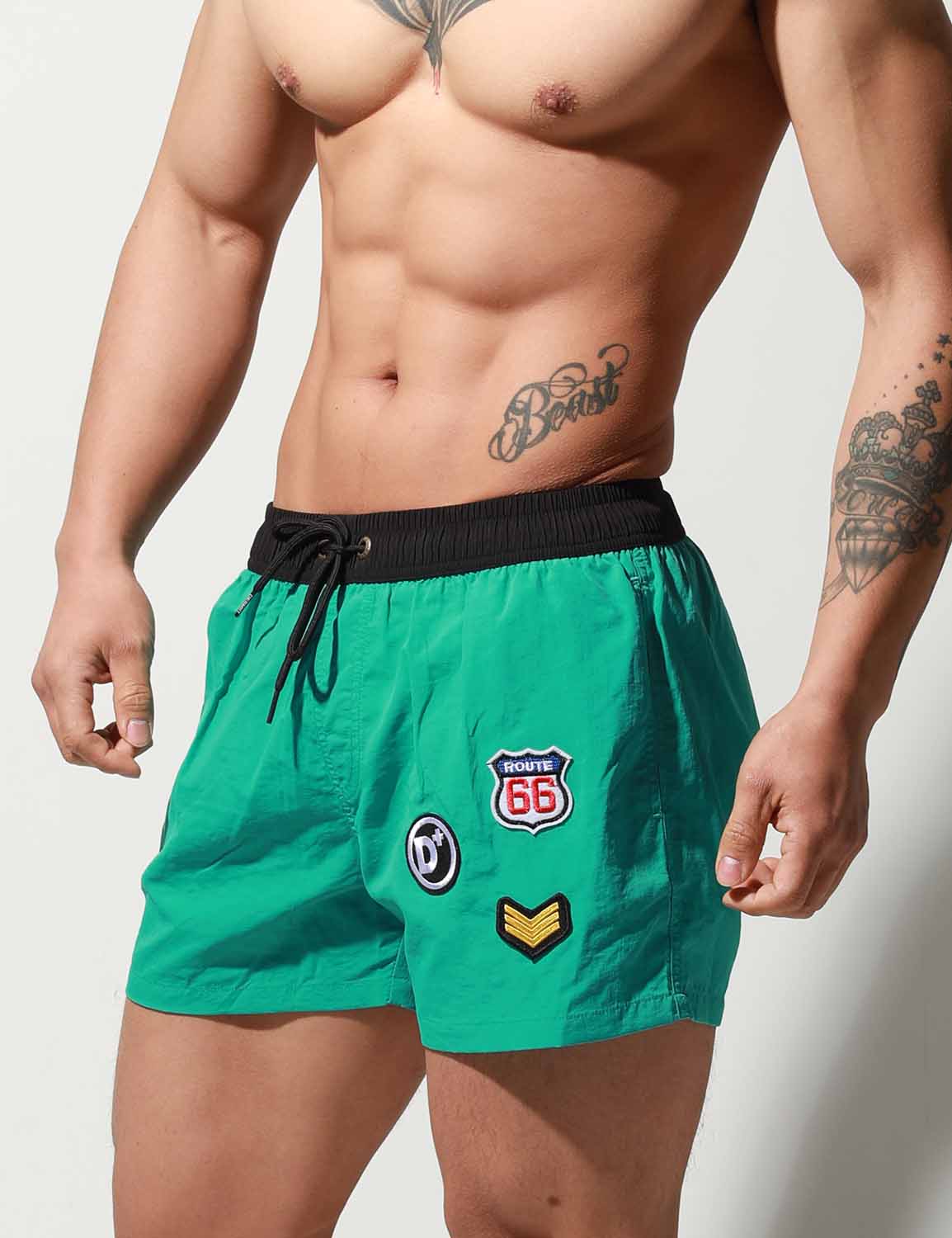 Sport Quick-Dry Beach Surf Shorts S6016 | dmunderwear detail image 10