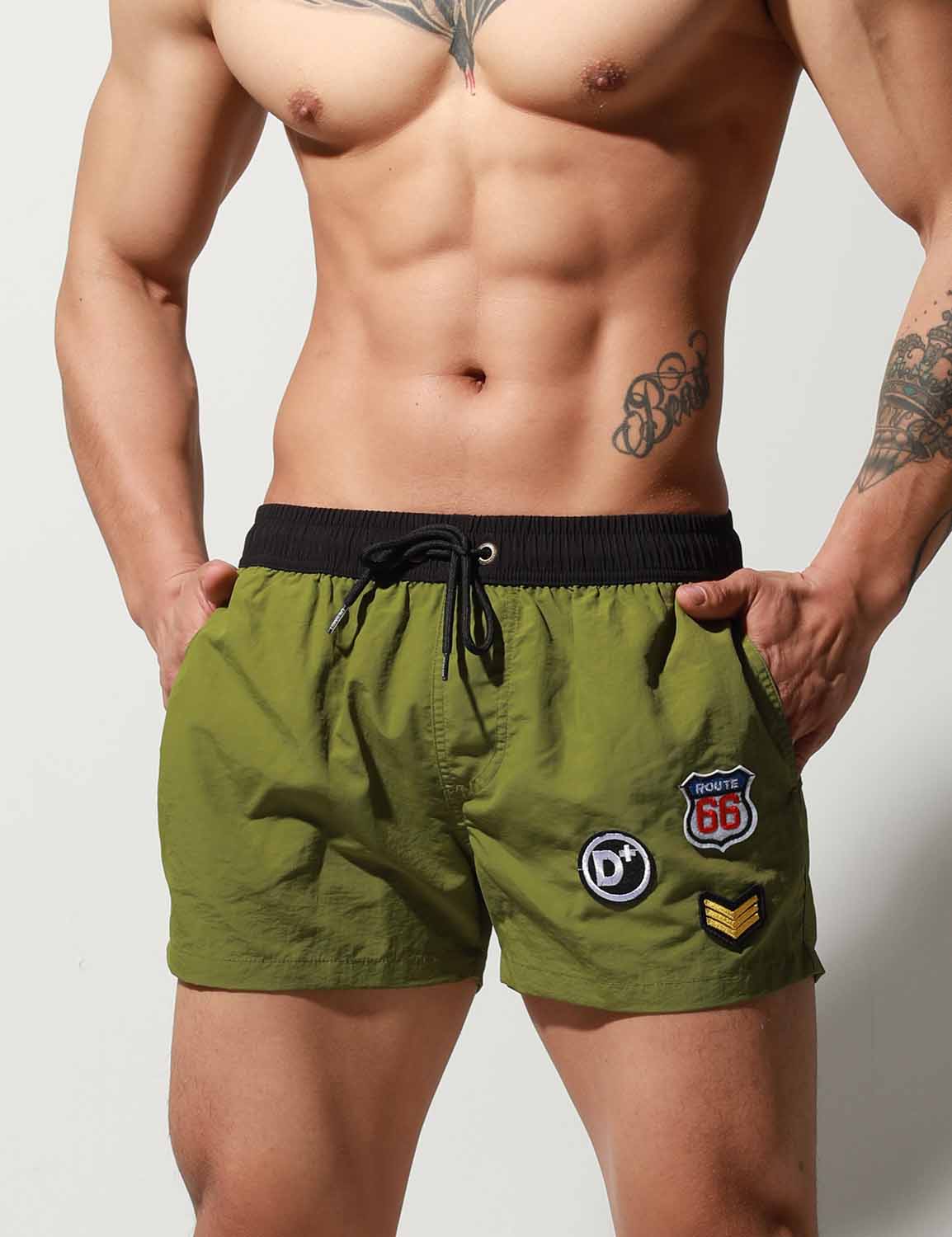 Sport Quick-Dry Beach Surf Shorts S6016 | dmunderwear detail image 5