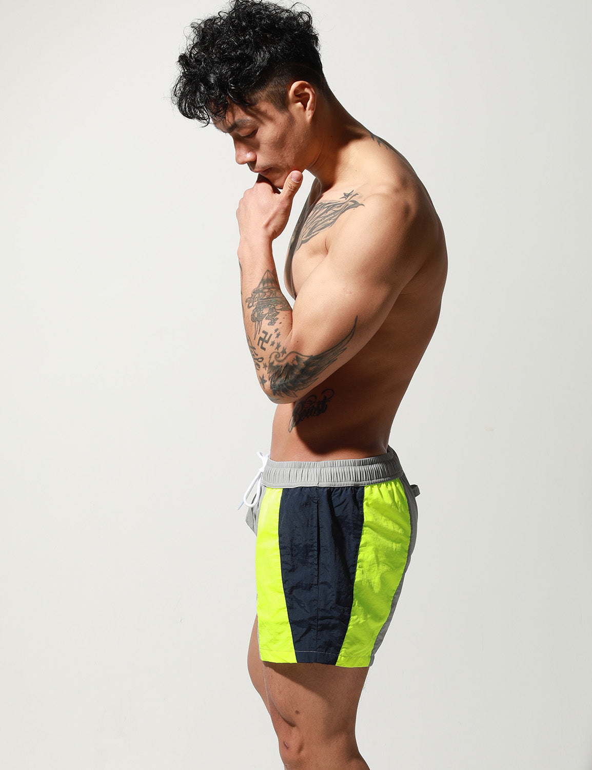 Sport Quick-Dry Beach Surf Shorts S6017 | dmunderwear detail image 11