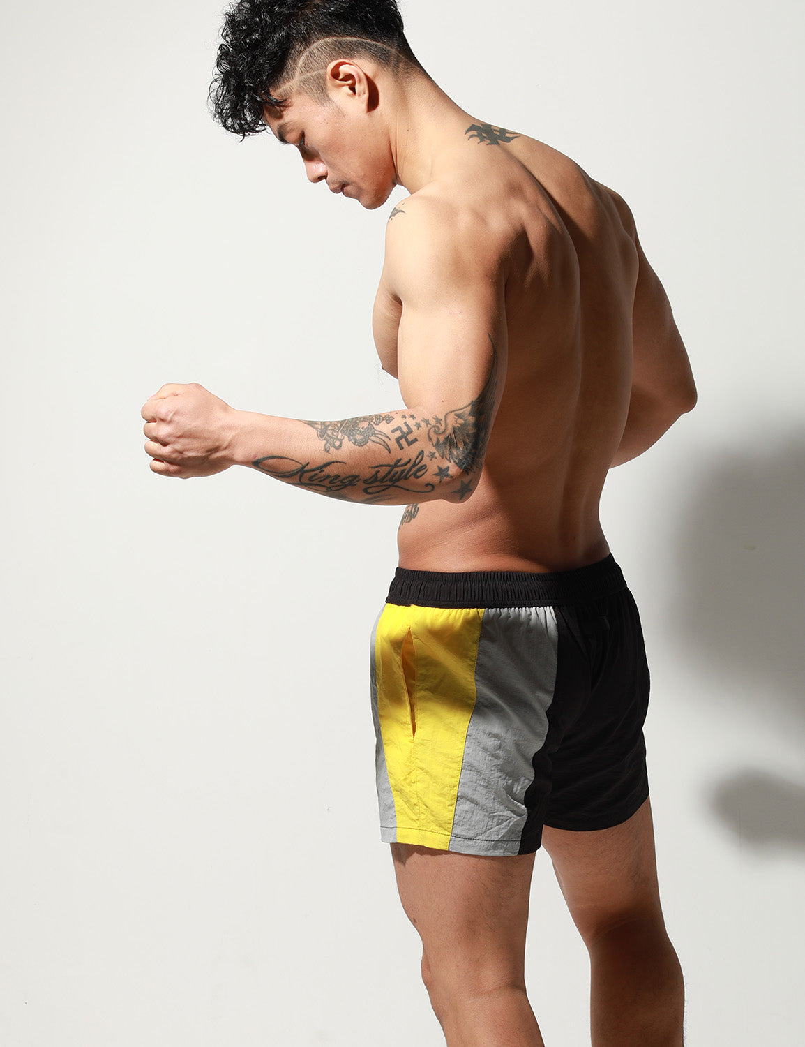 Sport Quick-Dry Beach Surf Shorts S6017 | dmunderwear detail image 14