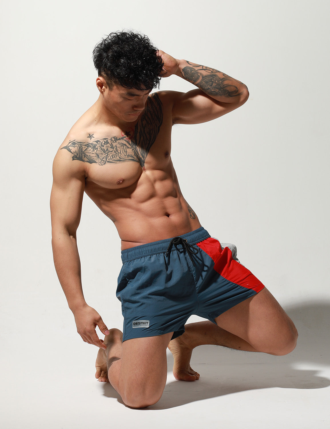 Sport Quick-Dry Beach Surf Shorts S6017 | dmunderwear detail image 3