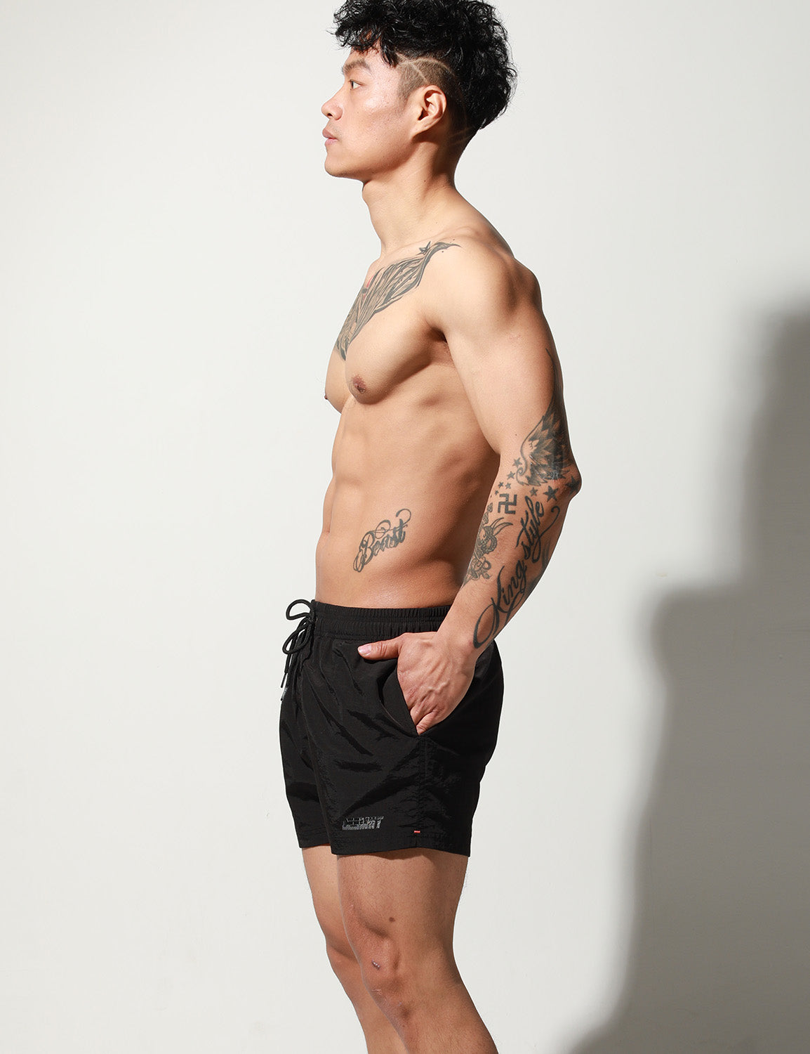 Sport Quick-Dry Beach Surf Shorts S6020 | dmunderwear detail image 16