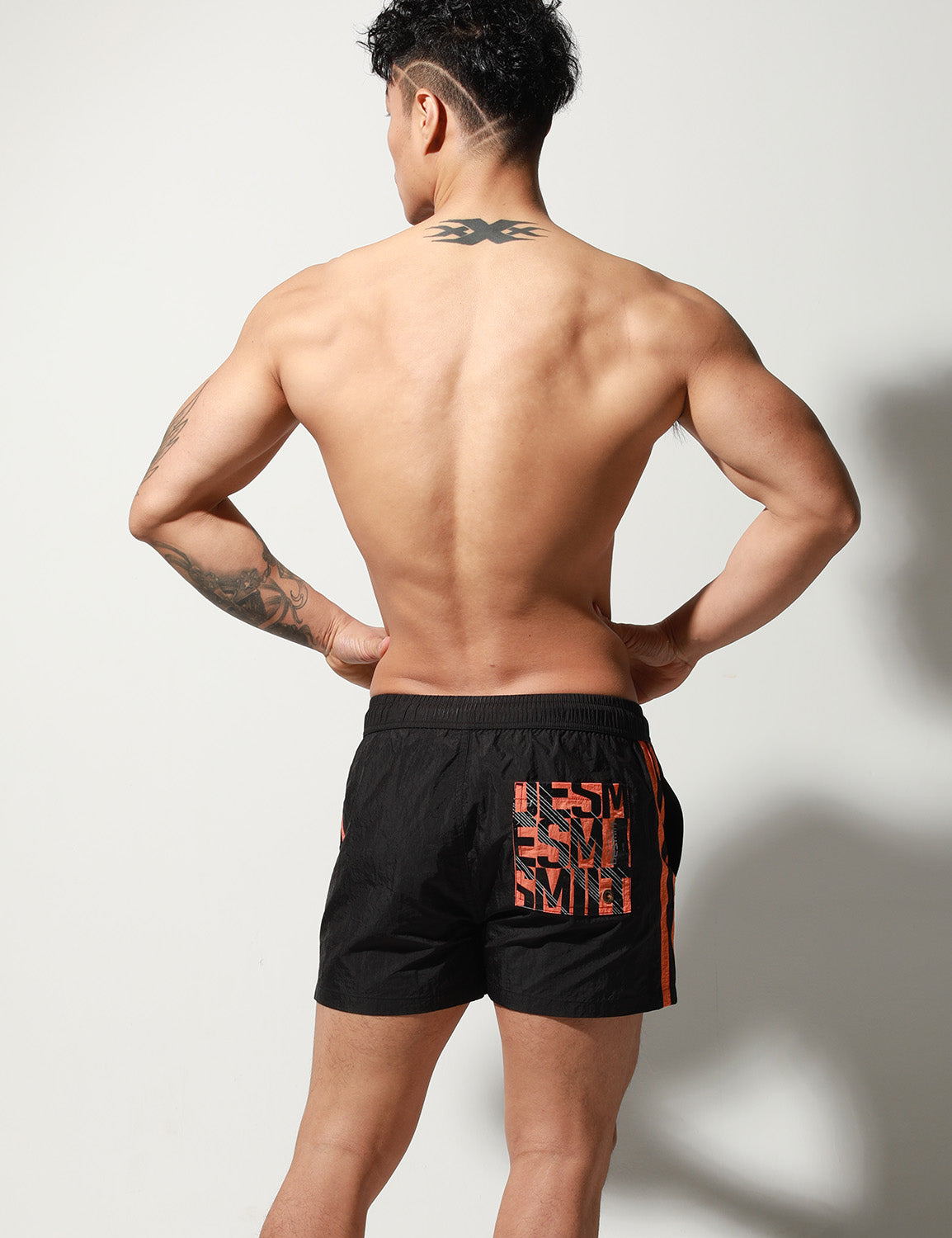 Quick-Dry Side Stripes Shorts S6022 | dmunderwear detail image 14