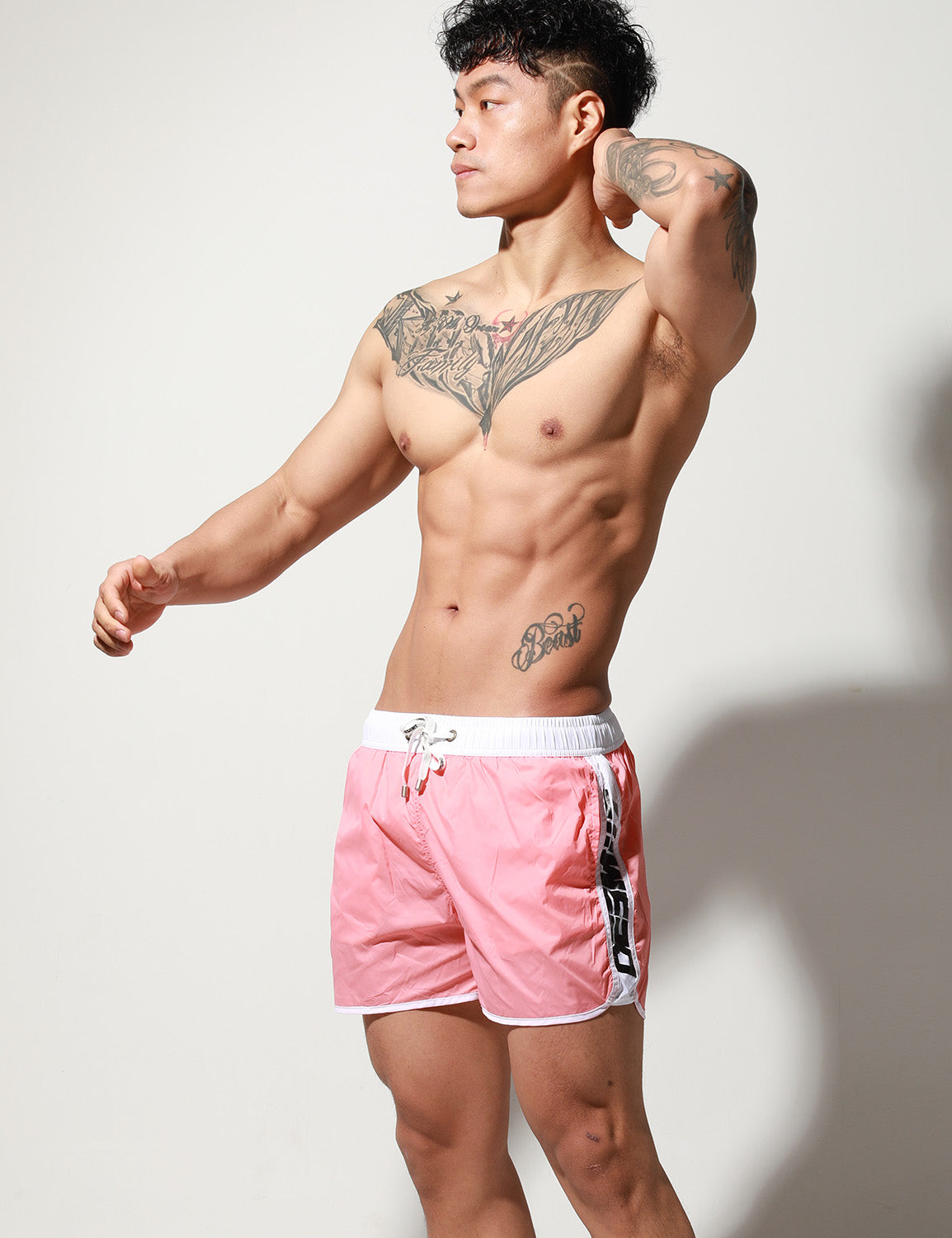 Sport Quick-Dry Beach Surf Shorts S7067 | dmunderwear detail image 3