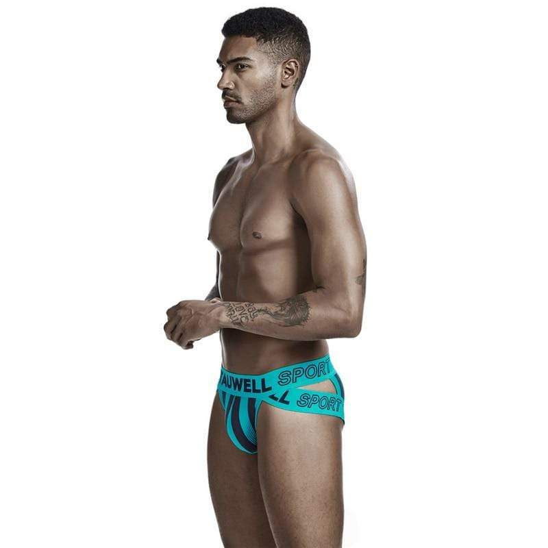 Sport Strap Tanga Briefs | dmunderwear detail image 9
