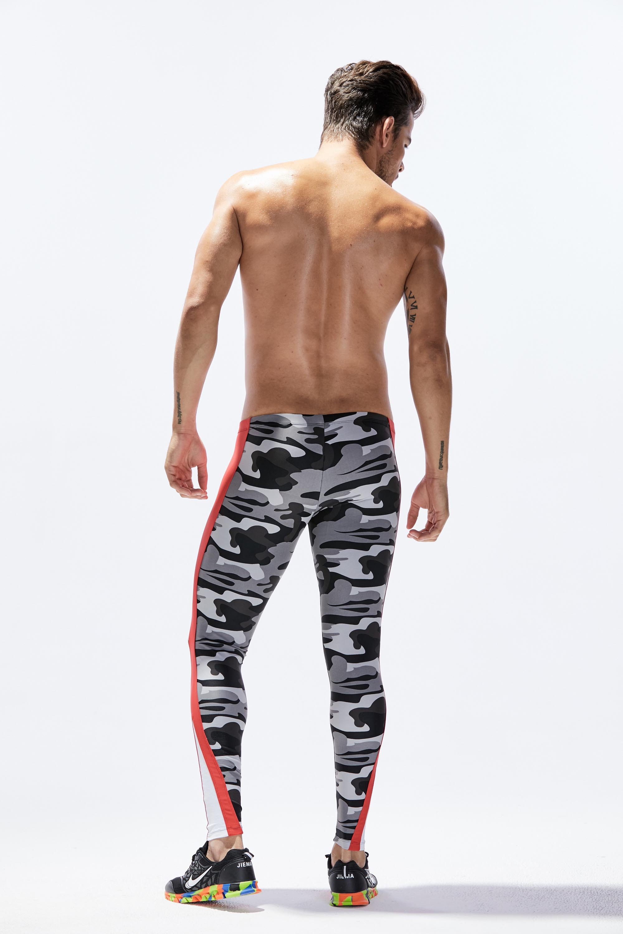 Sport Athletic Compression Tights Leggings 8601 | dmunderwear detail image 2