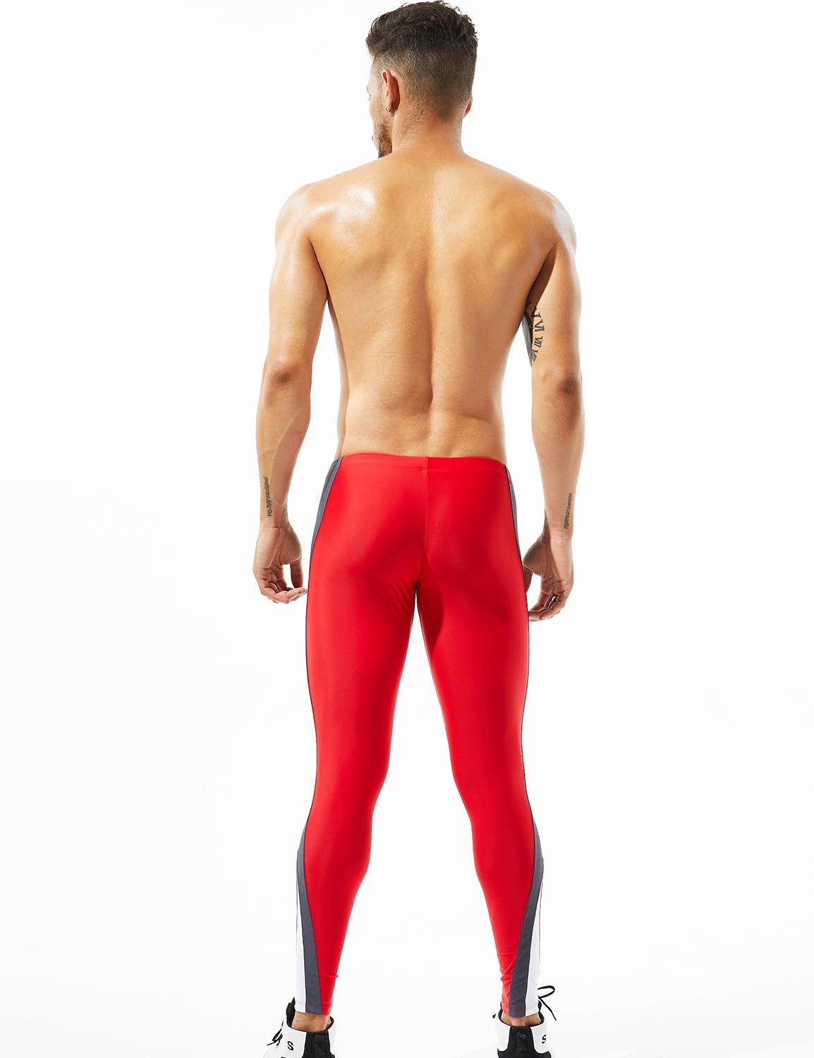 Sport Athletic Compression Tights Leggings 8601 | dmunderwear detail image 8