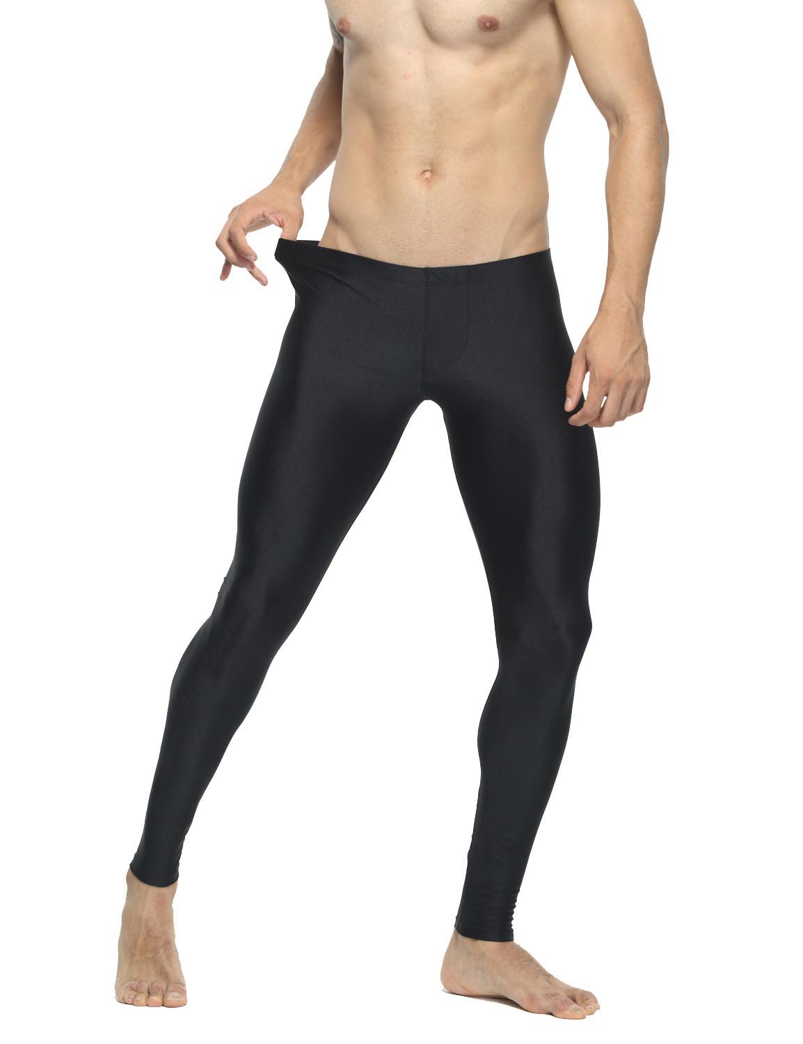 Sport Compression Shiny Tights Leggings 60611 | dmunderwear detail image 10