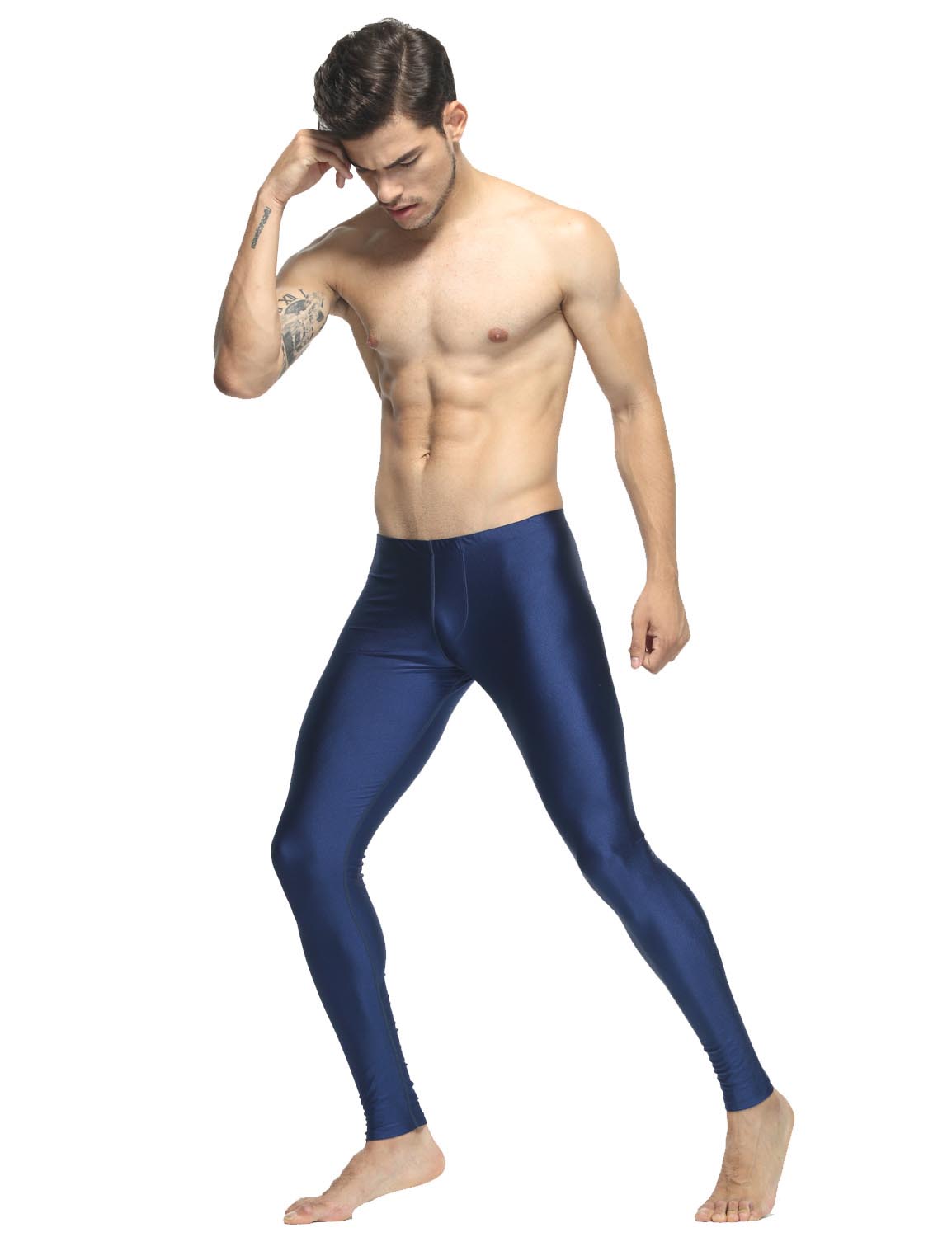 Sport Compression Shiny Tights Leggings 60611 | dmunderwear detail image 17
