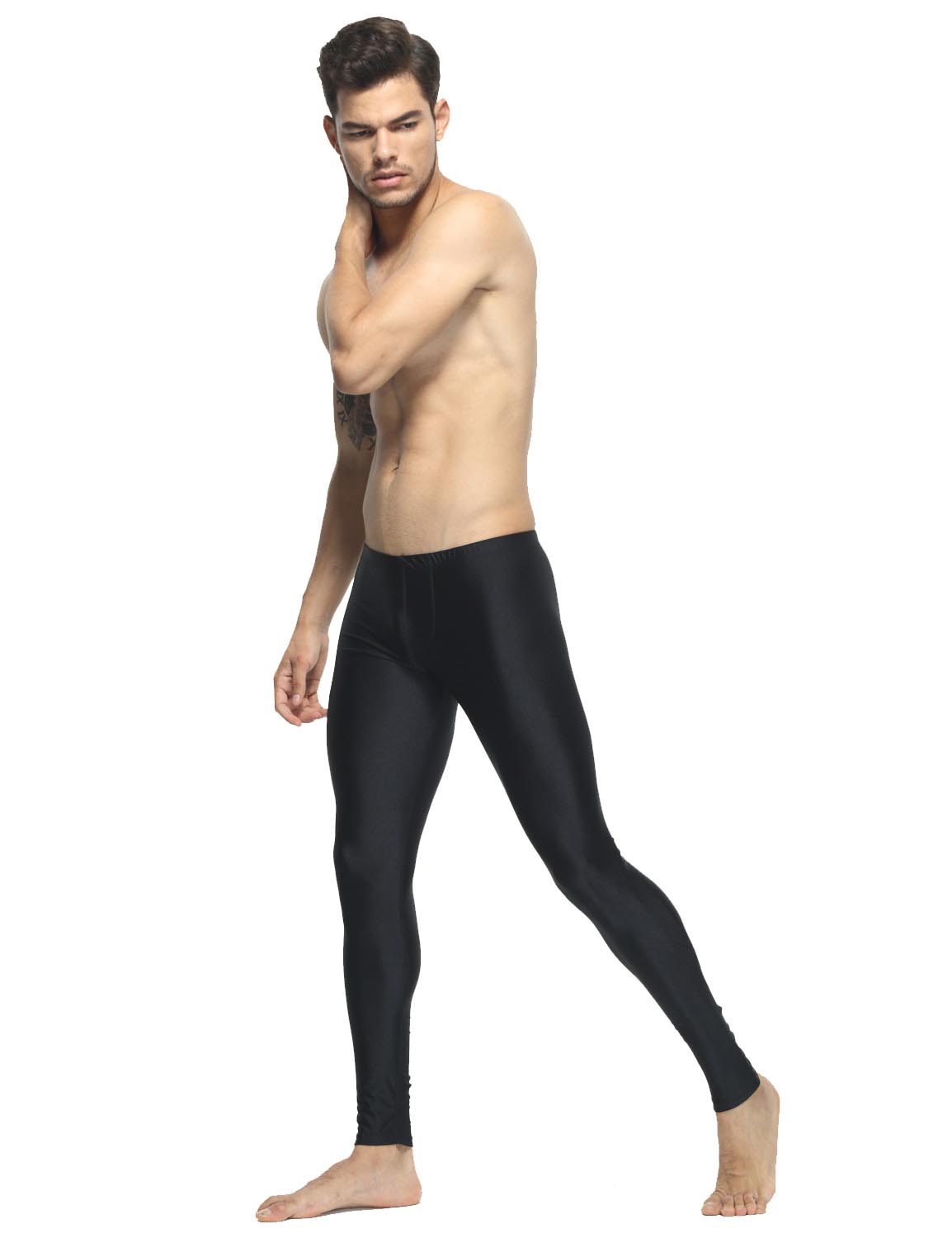 Sport Compression Shiny Tights Leggings 60611 | dmunderwear detail image 19