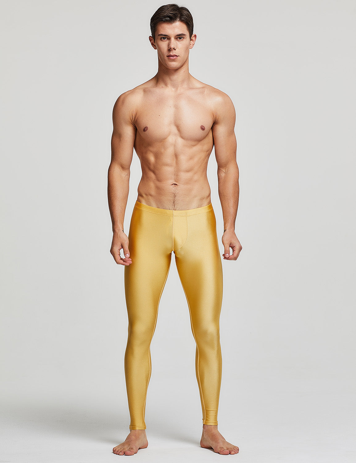 Sport Compression Shiny Tights Leggings 60611 | dmunderwear detail image 4