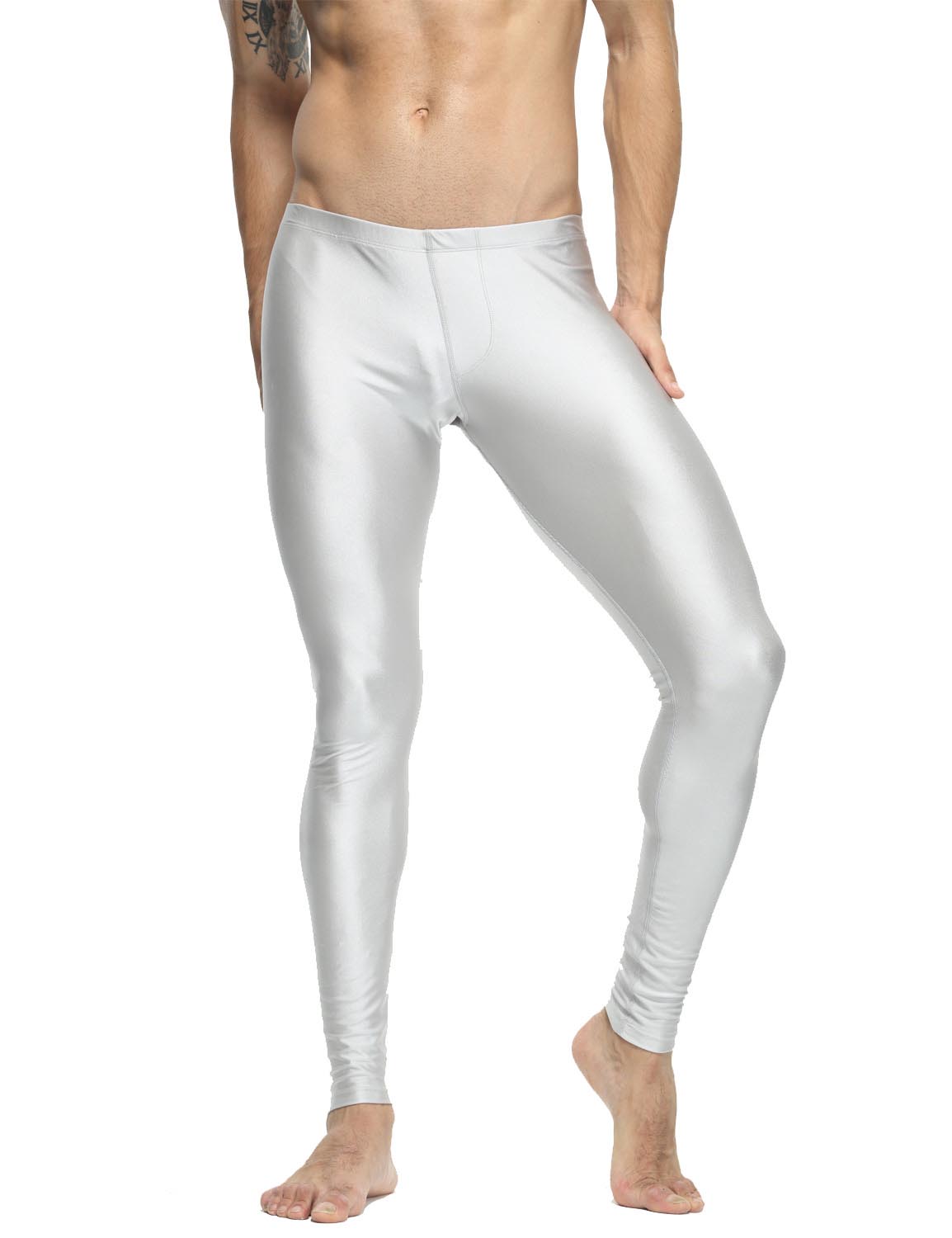 Sport Compression Shiny Tights Leggings 60611 | dmunderwear detail image 6