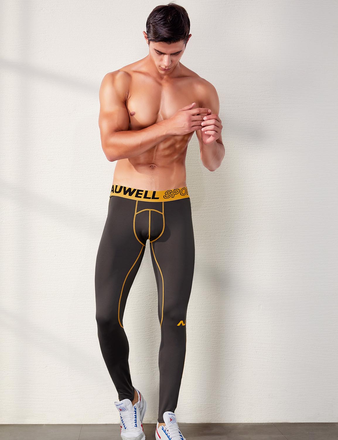 Sport Compression Tights Leggings 8603 | dmunderwear detail image 14