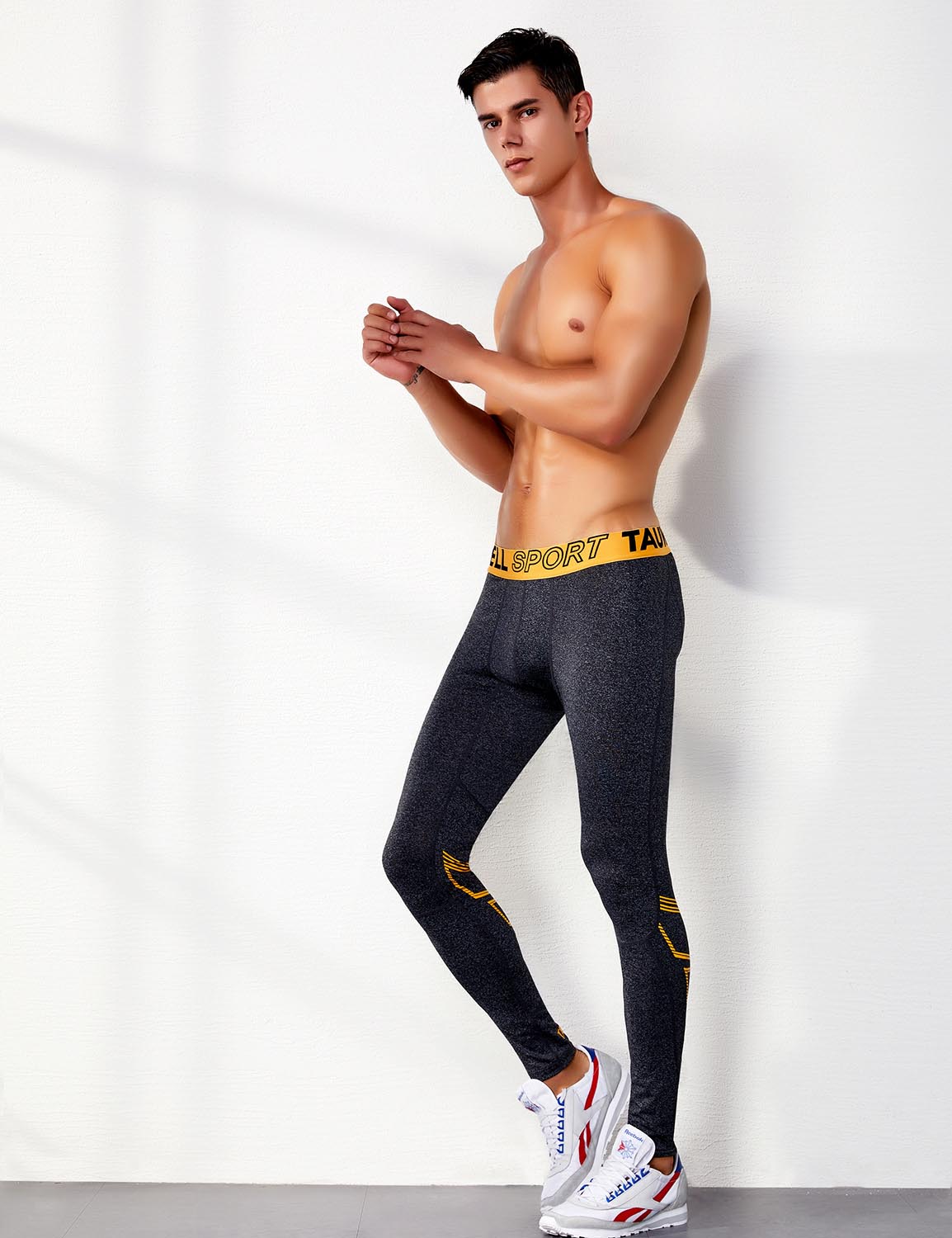 Sport Compression Tights Leggings 8604 | dmunderwear detail image 14