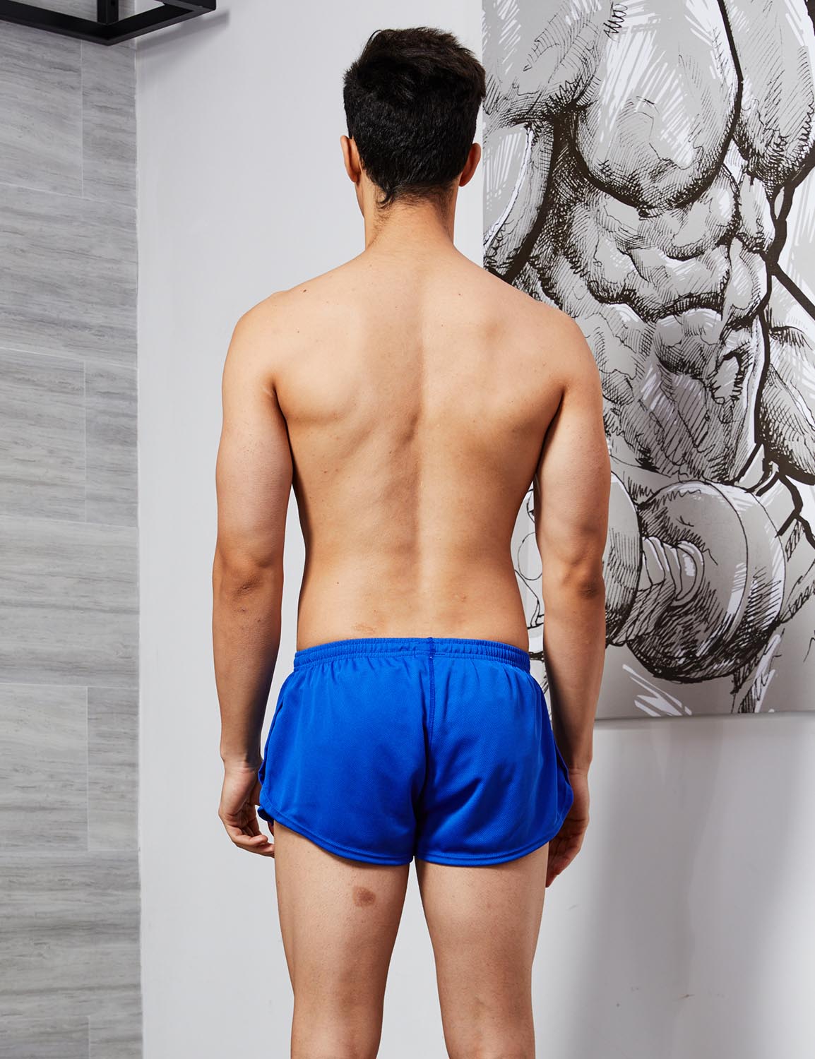 Sport Running Training Sprint Shorts 20603 | dmunderwear detail image 7
