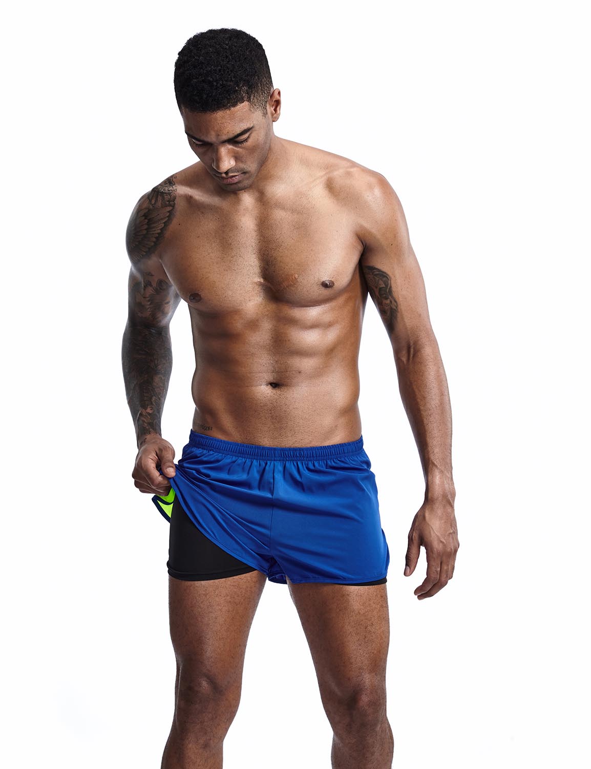 Sport 2 in 1 Shorts 9501 | dmunderwear detail image 13