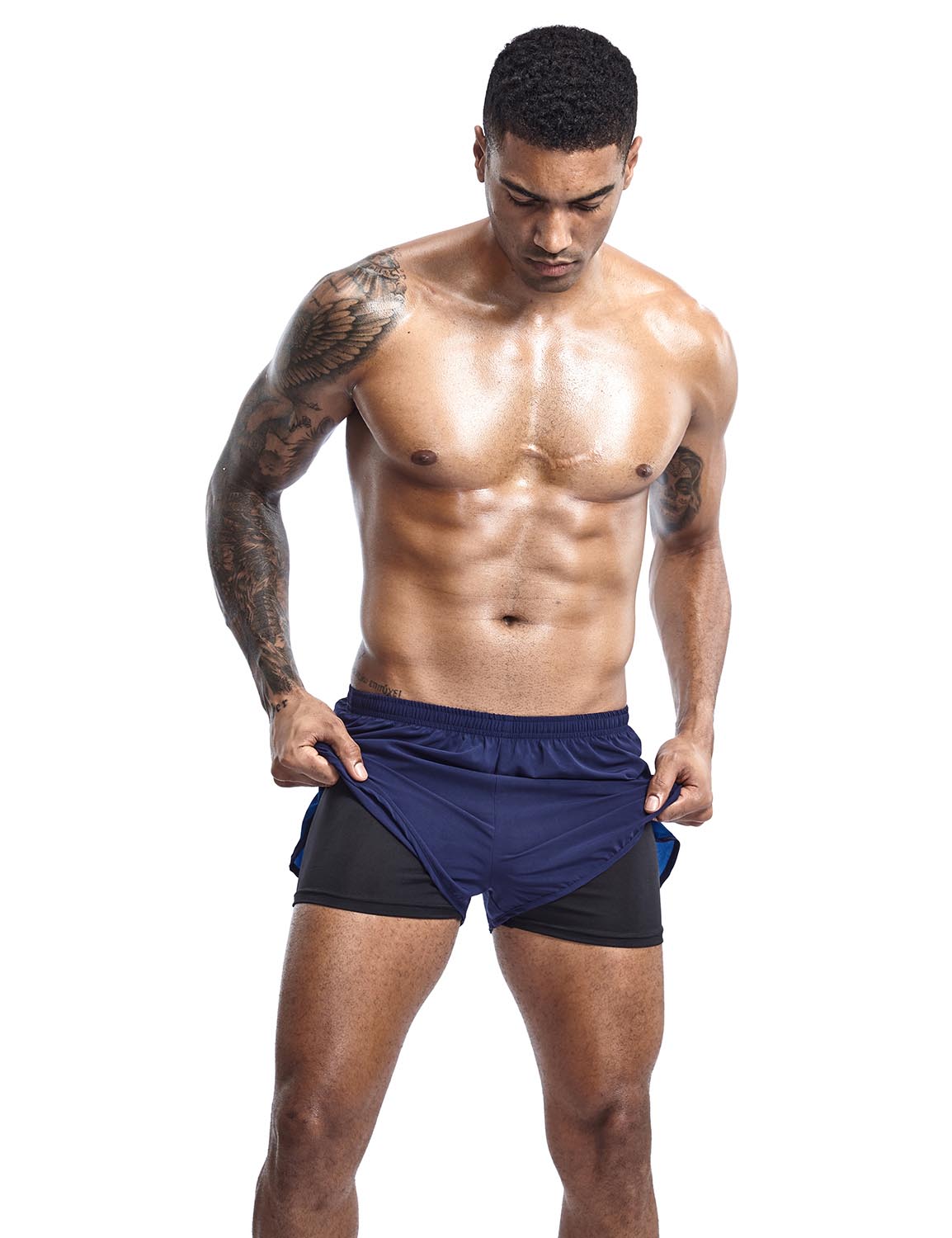 Sport 2 in 1 Shorts 9501 | dmunderwear detail image 15