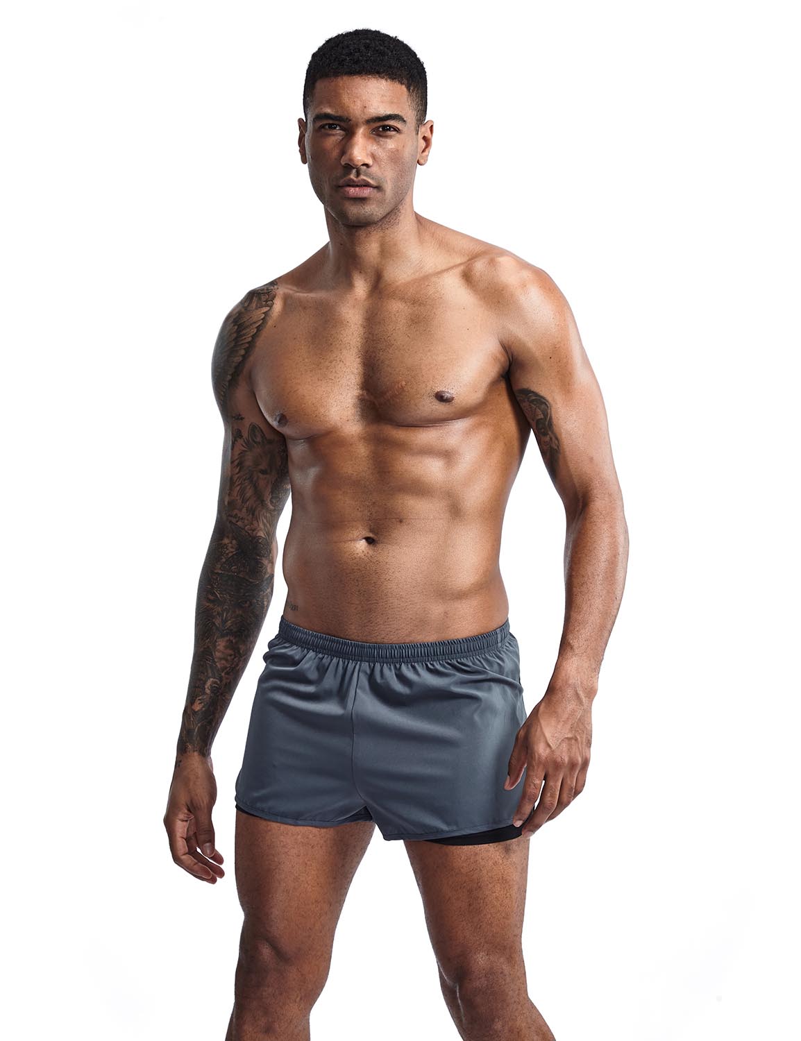 Sport 2 in 1 Shorts 9501 | dmunderwear detail image 5