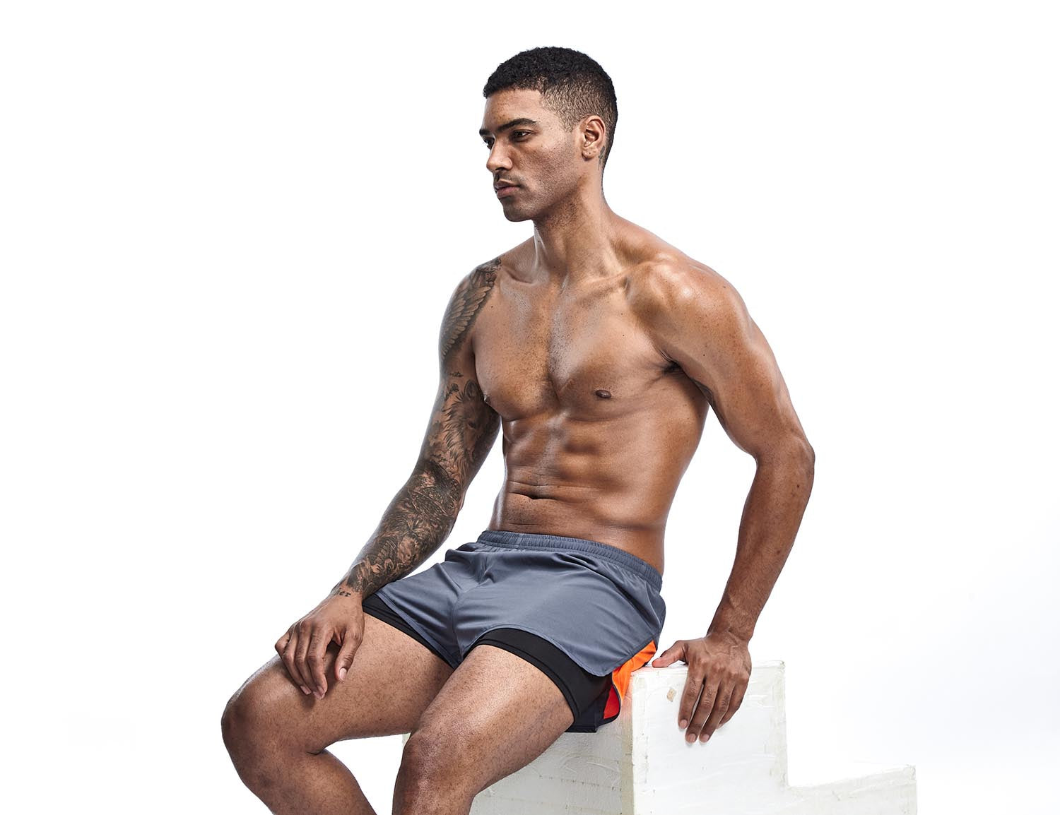 Sport 2 in 1 Shorts 9501 | dmunderwear detail image 7