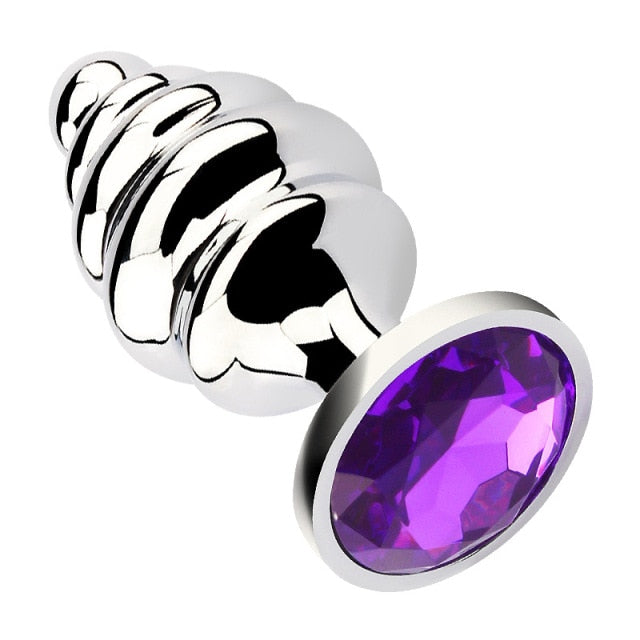 Stainless Steel Jewel Butt Plug | dmunderwear detail image 5
