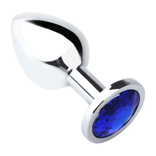 Stainless Steel Jewel Butt Plug | dmunderwear detail image 8