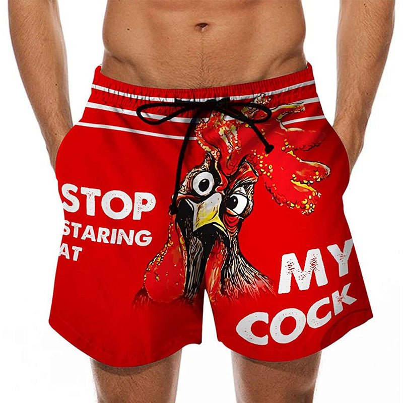 ORVLS Stop Staring Board Shorts | dmunderwear detail image 10