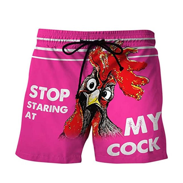 ORVLS Stop Staring Board Shorts | dmunderwear detail image 12