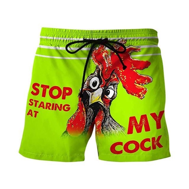 ORVLS Stop Staring Board Shorts | dmunderwear detail image 13