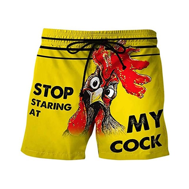 ORVLS Stop Staring Board Shorts | dmunderwear detail image 8