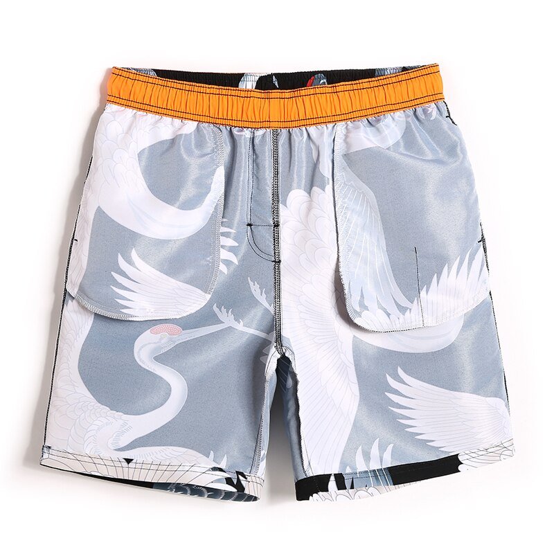 ORVLS Stork Bermuda Board Shorts | dmunderwear detail image 3