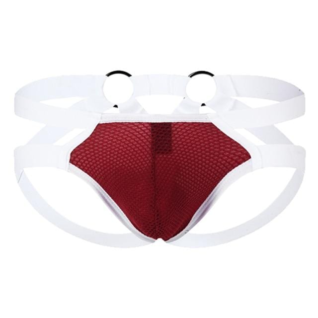 Strapped Up Jock Thong | dmunderwear detail image 16