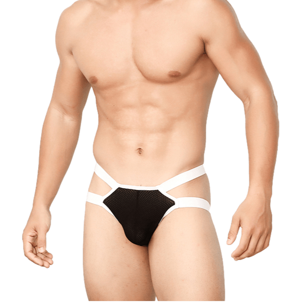 Strapped Up Jock Thong | dmunderwear detail image 6