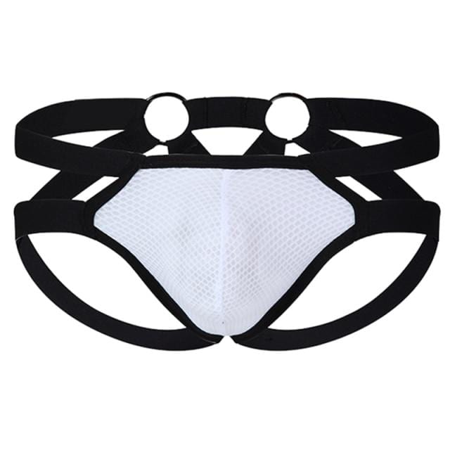 Strapped Up Jock Thong | dmunderwear detail image 8