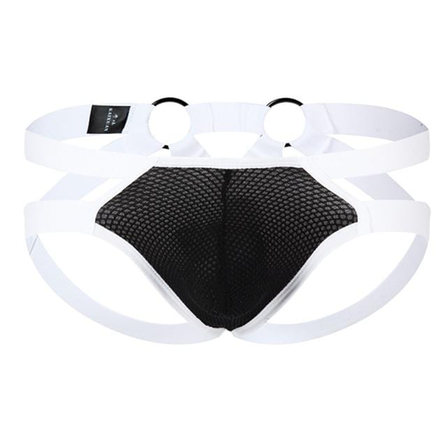 Strapped Up Jock Thong | dmunderwear detail image 9
