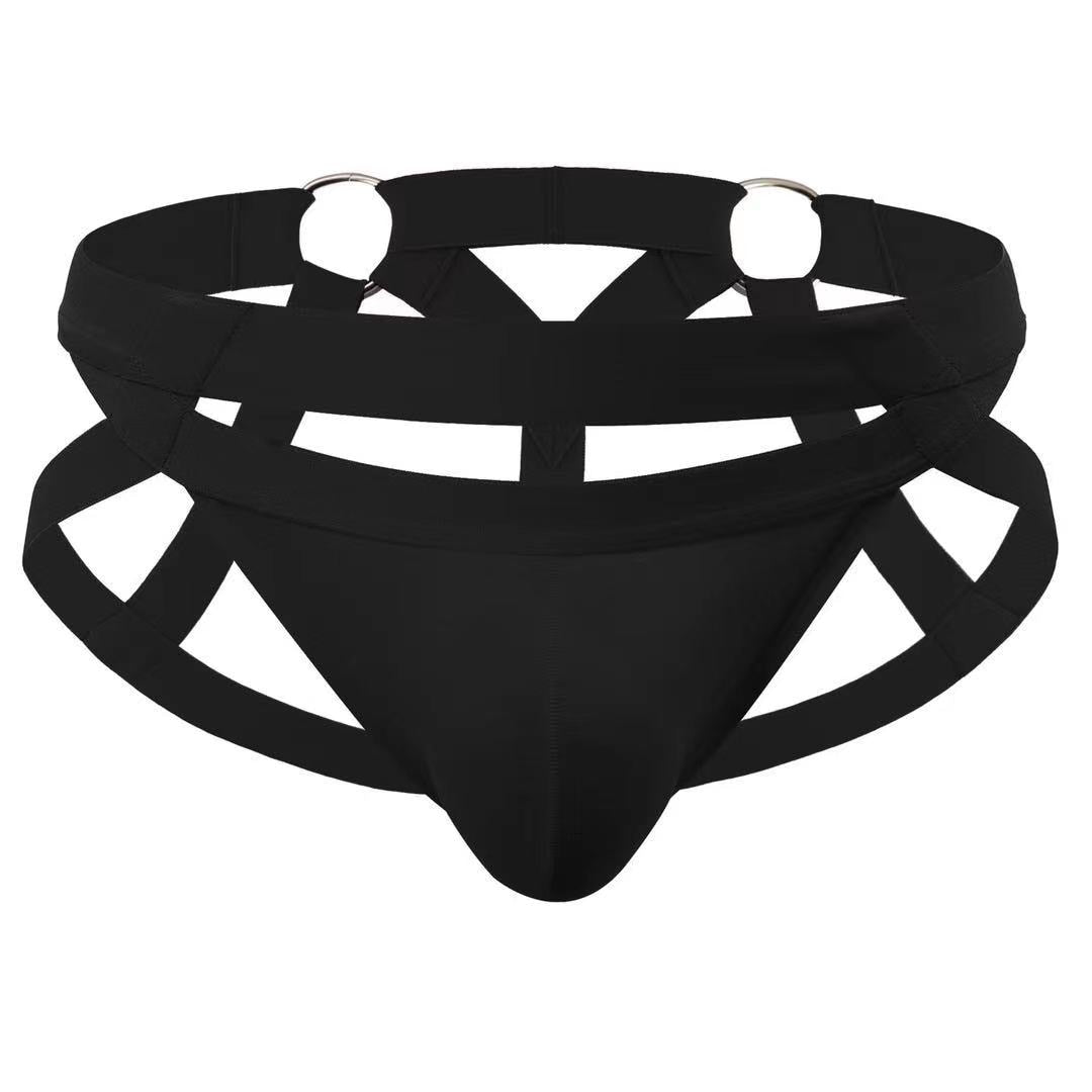 Strappy Jock Thong | dmunderwear detail image 3