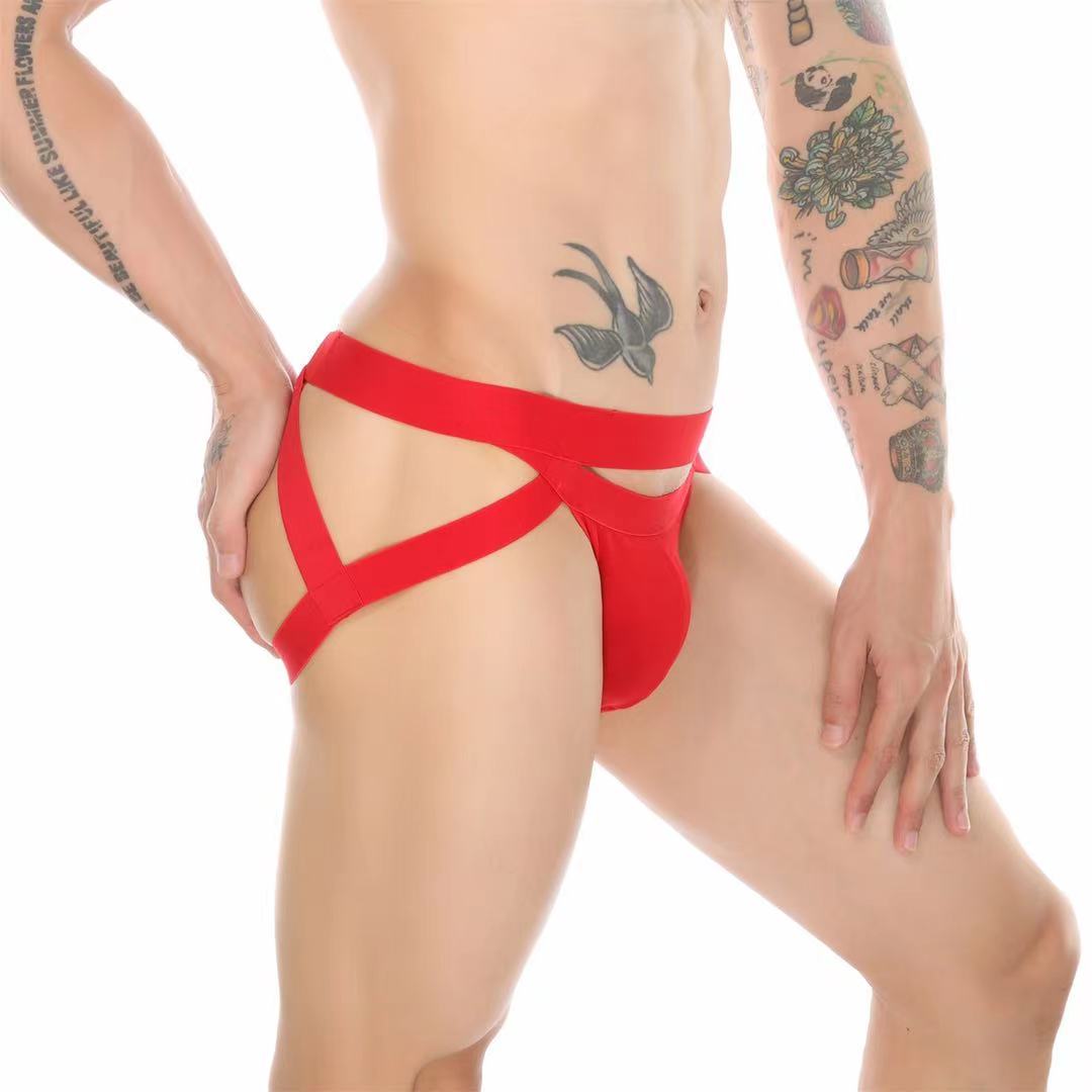 Strappy Jock Thong | dmunderwear detail image 4