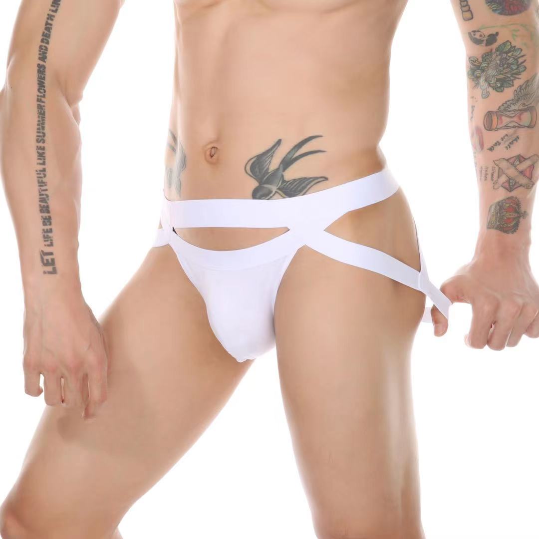 Strappy Jock Thong | dmunderwear detail image 8