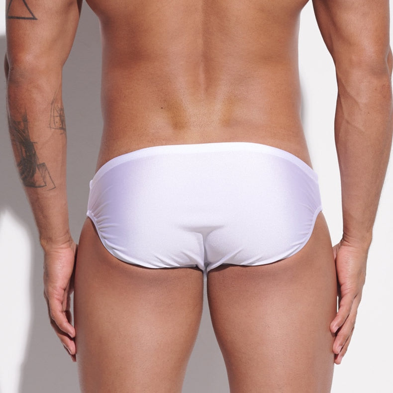 Streamline Logo Swim Briefs | dmunderwear detail image 9