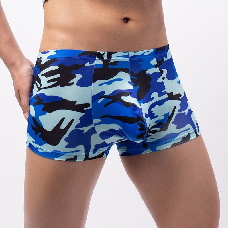 ORVLS Stretch Camo Boxer Briefs | dmunderwear detail image 3