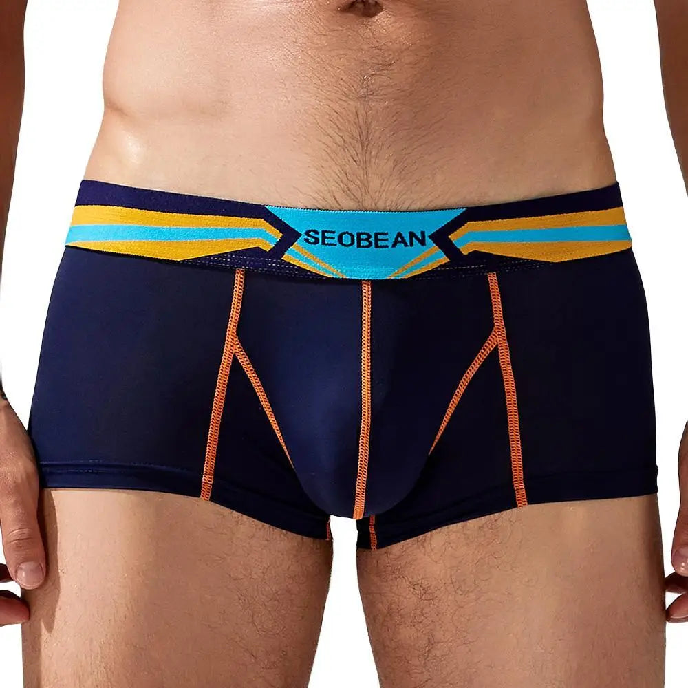 Stretch Semi-Sheer Trunks | dmunderwear detail image 20