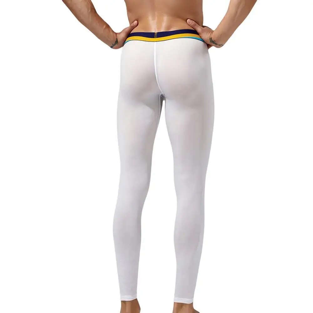 Stretch U-Pouch Leggings | dmunderwear detail image 11