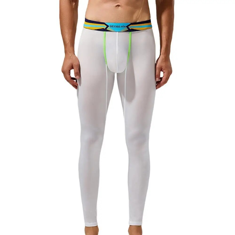 Stretch U-Pouch Leggings | dmunderwear detail image 12