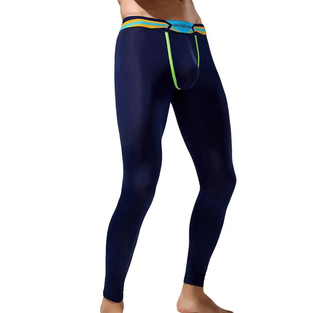 Stretch U-Pouch Leggings | dmunderwear detail image 2