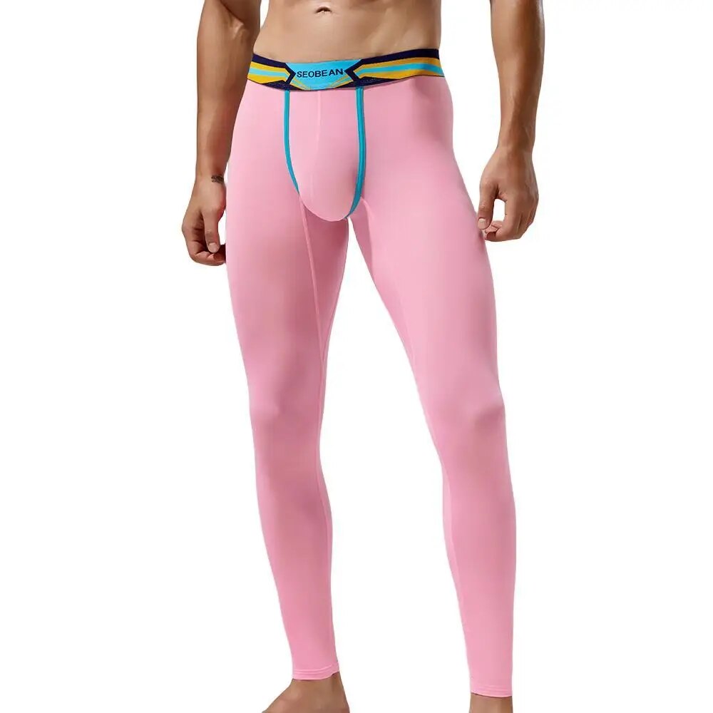 Stretch U-Pouch Leggings | dmunderwear detail image 4