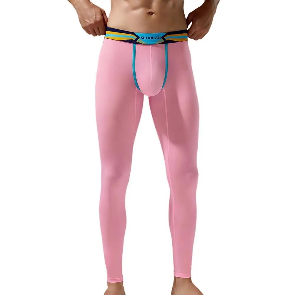 Stretch U-Pouch Leggings | dmunderwear detail image 5