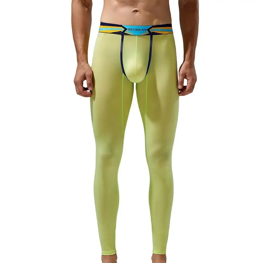 Stretch U-Pouch Leggings | dmunderwear detail image 7